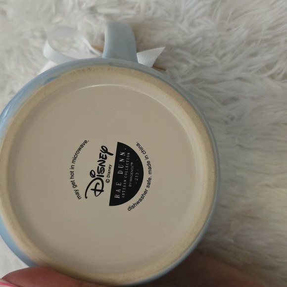 NWT Rae Dunn Disney Stitch Blue and Cream Accent Mug - Picture 3 of 3